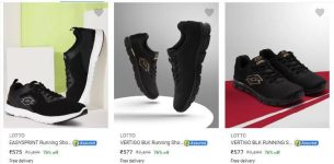 LOTTO Men Running Shoes starts at ₹575