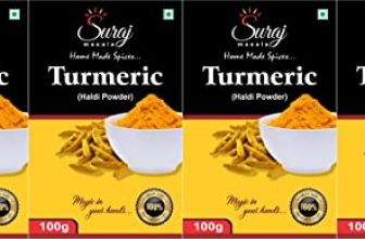 Suraj Masala Turmeric Spices Powder, Haldi Powder, Home Made Spices,100Gm Pack Of 4