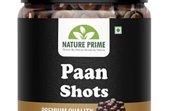Nature Prime Paan Shots (Instant Paan, Mouth Freshener, Mukhwas) Pan Flavor Candy | Paan Shots | Pan Laddu – Paan Candy 400 Gm (Jar Pack)