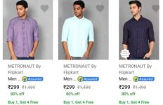 METRONAUT Shirt from ₹299