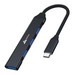 Wecool 4-In 1 Usb Hub (Type C To 4 Usb-A Ports) With Fast Data Transfer, Usb C Hub With Usb 2.0 And 3.0 Ports, Compatible With Laptops, Pc, Macbook And Smartphones Type C Devices