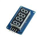 Centiot – Tm1637 4 Bits Digital Tube Led Display Module With Clock Display