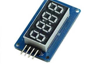 Centiot – Tm1637 4 Bits Digital Tube Led Display Module With Clock Display