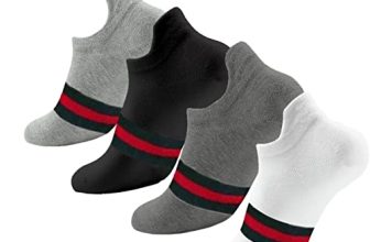 Juari Be A Gentleman Ankle Socks For Men (Pack Of 4) (Multi)