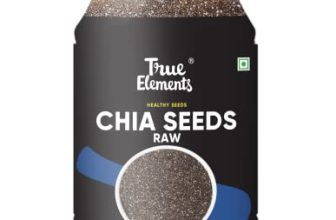 True Elements Chia Seeds 2Kg – Super Value At Rs 44 Per 100G| Non Gmo Omega Rich Seeds | Diet Food For Eating | 100% Natural