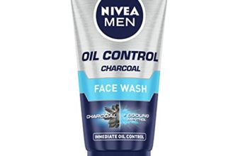 Nivea Men Face Wash For Oily Skin, Oil Control Charcoal For Immediate Oil Control With Charcoal & Cooling Mint, 50 G