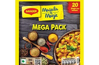 Maggi Masala-Ae-Magic, (20 Sachets) | All In One Masala For Dry Vegetables, Paneer, Dal & More Pouch, 120 G