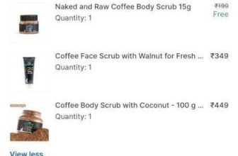 [Loot Deal] mCaffeine : BUY 2 GET 4 Bestsellers worth ₹ 796 FREE Use code : MCCK200  How to avail: ➡️Add Any 2 Products to the Cart ➡️4 Bestsellers minis will be automatically added to the cart ➡️Use code MCCK200 to get an additional ₹ 200 OFF on minimum cart value of 749 Suggestions :Coffee Body Scrub + Coffee Face Scrub + 4 Bestseller minis for ₹ 598 FREE+