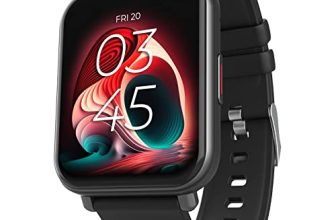 Beatxp Unbound Neo 1.8″ Super Amoled 2.5D Curved Display, One-Tap Bt Calling Smartwatch (Black)