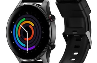 Noise Newly Launched Evolve 2 Play Amoled Display Smart Watch With Fast Charging, Always On Display, 50 Sports Modes, Hindi Language Support, Health Suite (Jet Black)