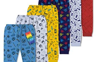 X2O Cotton Baby Pajama Pants For Boys And Girls (Blue) (Pack Of 6) (0-3 Mts)