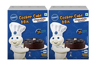 Pillsbury Cooker Cake Mix, Choco, Eggless, 159 Gm X Pack Of 2, 318 Gm