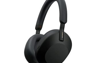 Sony Wh-1000Xm5 Wireless Industry Leading Active Noise Cancelling Headphones, 8 Mics For Clear Calling, 30Hr Battery, 3 Min Quick Charge = 3 Hours Playback, Multi Point Connectivity, Alexa – Black