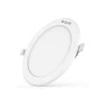 Polycab 6W Led Panel Light Scintillate Edge Slim Round Smart Offers Bright Lumination Long Lifespan No Harmful Radiation (Cool White, 6500K, 2 Pcs, Cut Out: 3.93 Inches)