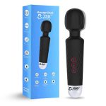 Jsb Hf56 Pro Cordless Rechargeable Body Massager Handheld With Flexible Silicon Head Viberation For Back, Leg, Foot & Cervical Neck Pain Relief