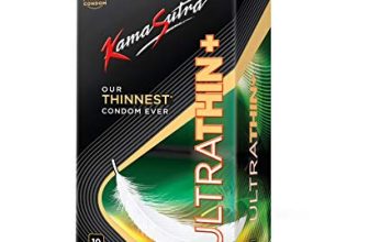 Kamasutra Ultrathin+ Condoms For Men For Closest Feel For Couple, Clear, 10 Count