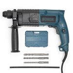 Cheston Rotary Hammer Drill Machine 20Mm 500W 850Rpm With 3-Piece Drill Bit