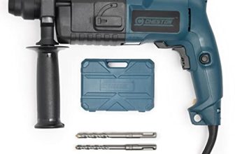 Cheston Rotary Hammer Drill Machine 20Mm 500W 850Rpm With 3-Piece Drill Bit