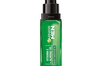 Garnier Men Strong Beard Beard & Moustache Oil – With Vitamin E And Almond Oil, 30Ml