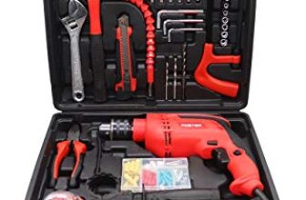 Foster Fk-3513 Pro 650W 13Mm Reversible 130Pcs Impact Driver Drill Machine Kit(13Mm Chuck Size, 650W)