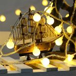 Pesca 25 Bubble Ball String Led Fairy Lights For Home And Outdoor (4 M, Warm White)
