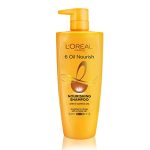 L’Oréal Paris Shampoo, Moisturising & Hydrating, For Dull, Dry & Lifeless Hair, 6 Oil Nourish, 1Ltr
