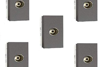 Havells Oro Tv Socket Oro (Magnesium Grey,Pack Of 5)