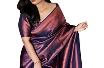 Avantika Fashion Women’S Kanjivaram Soft Silk Saree With Blouse Piece