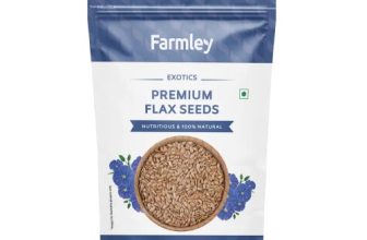 Farmley Premium Flax Seeds For Eating 200 Grams Healthy Diet Source Of Fiber
