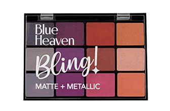 Blue Heaven 12-In-1 Metallic Finish Bling Eyeshadow (Cocktail Fever, 22 G)