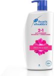 Head & Shoulders Smooth And Silky 2-In-1 Anti-Dandruff Shampoo + Conditioner For Softer Hair(1 L)