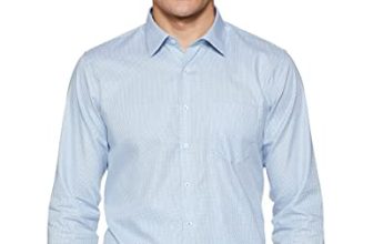 Van Heusen Men’S Slim Fit Shirt (Vhsfrslb000123_Teal 39)