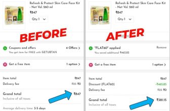 WOW LOOT : Flat 60% Off & 40% OffGet 40% Off On 1 Product👉Code : FLAT40 Get 60% Off On 2+ Products👉Code : FLAT60 Free Gift On ₹699+ Order✌️Best Loot to Buy WOW Products