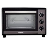 Havells Otg 48Rc Bl – 48 Ltr |Toughened Double Glass Door | 60 Min Timer |Rotisserie | Convection | Inner Lamp |6 Heating Modes | 4 Skewer Rods | Enamelled Coated Baking Tray | 1800W & 2Yr Warranty
