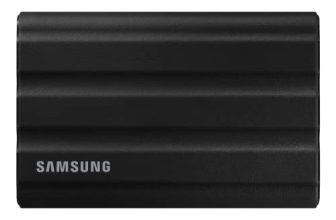 Samsung T7 Shield 4Tb, Portable Ssd, Upto 1050Mb/S, Usb 3.2 Gen2, Rugged, Ip65 Water & Dust Resistant, For Photographers, Content Creators And Gaming, External Solid State Drive (Mu-Pe4T0S/Ww) Black