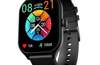 Beatxp Marv Raze 1.96″ Display, Advanced Bluetooth Calling Smart Watch, Smart Ai Voice Assistant, 60 Hz Refresh Rate, Health, Spo2 & Stress Monitoring, Fast Charging (Black)