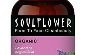 Soulflower Lavender Essential Oil | Skin, Hair Fall, Relaxing Sleep, Aromatherapy & Body | Lavandula Angustifolia | Pure, Organic, Natural & Undiluted, Ecocert Certified | 10Ml