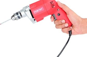 Foster Fpd-010A 10 Millimeters Chuck Size 400-Watt Pistol Grip Drill Machine For Home,Red