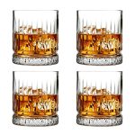 Pasabahce Glass Elysia Water/Juice/Whisky Tumbler 355 Ml 4 Pcs Set, Transparent (Pb Elysia)
