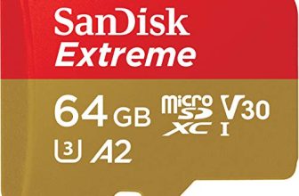 Sandisk Extreme Microsd Uhs I Card 64Gb For 4K Video On Smartphones,Action Cams 170Mb/S Read,80Mb/S Write