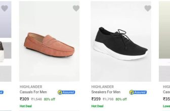 Upto 80% Off On Highlander Casual Shoes