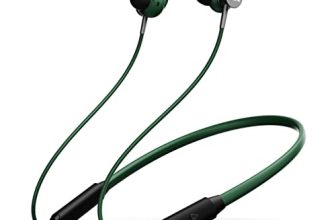 Boult Audio Fxcharge Wireless In Ear Bluetooth Neckband With Enc Mic, 32H Playtime, Type-C Fast Charging (5Mins=7.5Hrs Playtime), Dual Pairing, Made In India, Biggest 14.2Mm Drivers Ear Phones (Green)