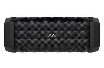 Boat Stone 650R 10W With The Ipx 5 Rating, 7 Hours Of Play Time, Bluetooth V4.2 And Aux(Charcoal Black)