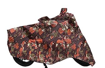 Auto Pearl 100% Water Proof Jungle Print Bike Body Cover With Mirror Pockets, Buckle Belt, Carry Bag Compatible With – Bajaj Avenger Street 220