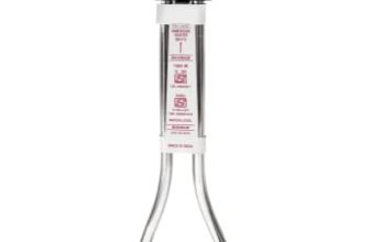 Polycab Eterna Ir 1500-Watt Immersion Rod Water Heater With Copper Tube Element With Nickel Plating With 2 Years Warranty (Black)
