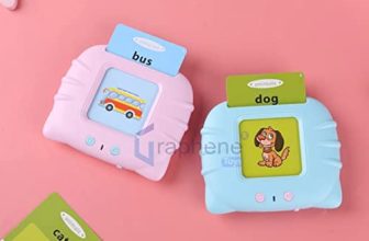 Graphene Colorful Double-Sided Flash Cards, Interactive Learning Toys For Children, Electronic Montessori Educational Cards, Develop Language Skills Through Visual & Auditory Sensory Methods