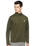 Amazon Brand – Symactive Men’S Polyester Blend Hooded And Crew Neck Warm Up Jacket(Syk-04,Olive -Medium_Olive_M)