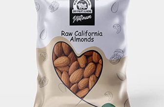 Wonderland Foods Platinum California Almond (Badam) 500G Pouch