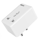 Polycab Hohm Lanre Wi-Fi 10 A Smart Plug With Energy Monitoring-Suitable For High Power Large Appliances Like Mobile & Laptop Chargers, Tv, Kettle (Compatible With Alexa And Google Assistant) (Pack Of 1)