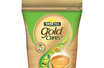 Tata Tea Gold Care | Rich In Taste | Goodness Of Elaichi, Ginger, Tulsi, Brahmi & Mulethi | Black Tea | 1 Kg